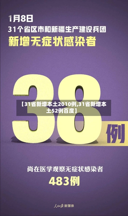 【31省新增本土2010例,31省新增本土52例百度】