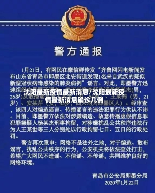沈阳最新疫情最新消息/沈阳最新疫情最新消息确诊几例