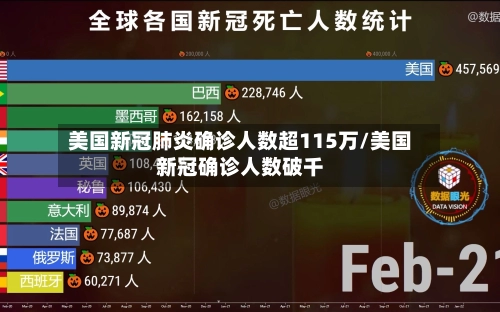 美国新冠肺炎确诊人数超115万/美国新冠确诊人数破千-第2张图片