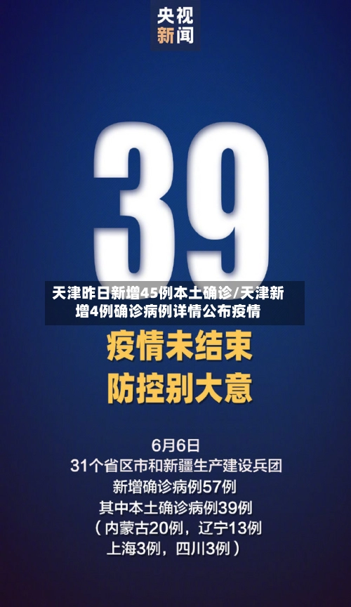 天津昨日新增45例本土确诊/天津新增4例确诊病例详情公布疫情-第3张图片