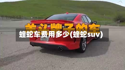 蝰蛇车费用多少(蝰蛇suv)-第3张图片