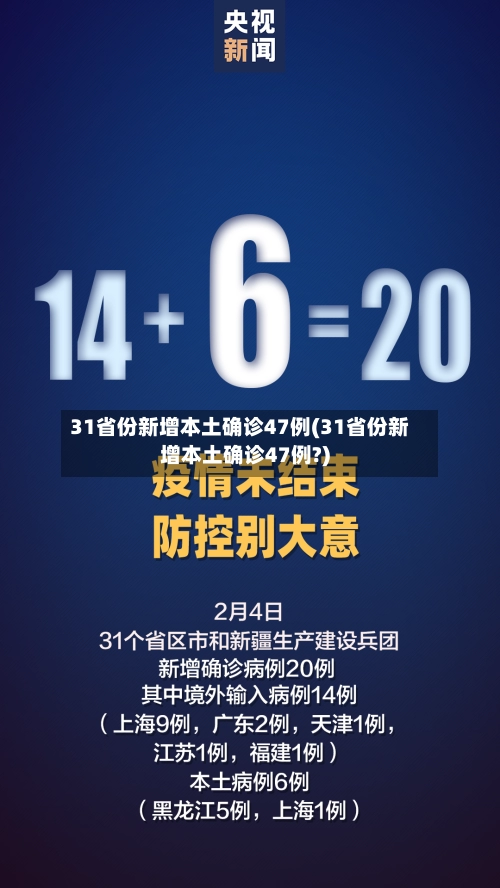 31省份新增本土确诊47例(31省份新增本土确诊47例?)