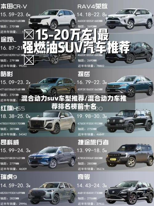 混合动力suv车型推荐/混合动力车推荐排名榜前十名