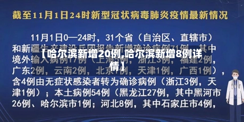 【哈尔滨新增20例,哈尔滨新增8例详情】