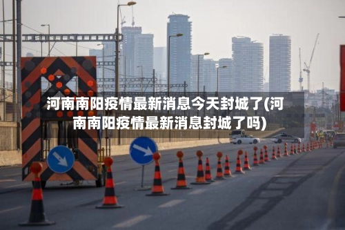 河南南阳疫情最新消息今天封城了(河南南阳疫情最新消息封城了吗)-第3张图片