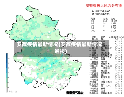 安徽疫情最新情况(安徽疫情最新情况通报)