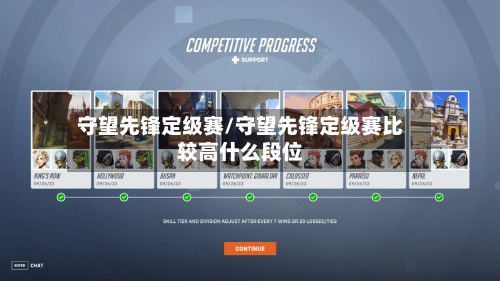 守望先锋定级赛/守望先锋定级赛比较高什么段位