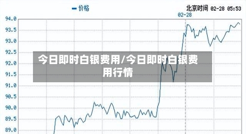 今日即时白银费用/今日即时白银费用行情