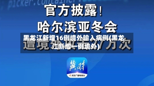 黑龙江新增16例境外输入病例(黑龙江新增一例境外)-第2张图片