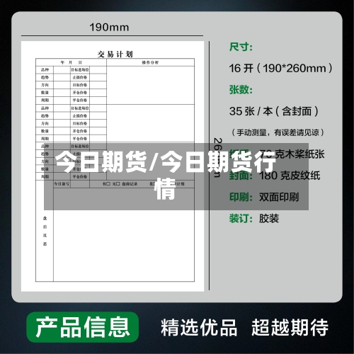 今日期货/今日期货行情