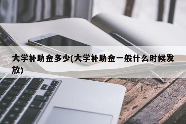 大学补助金多少(大学补助金一般什么时候发放)